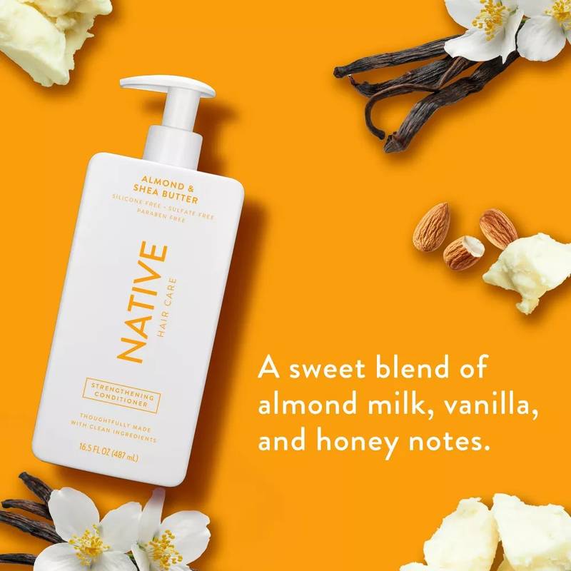 Native Almond & Shea Butter Strengthening Conditioner 16.5 fl oz