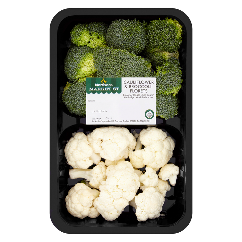 Morrisons Cauliflower & Broccoli Florets, 400g