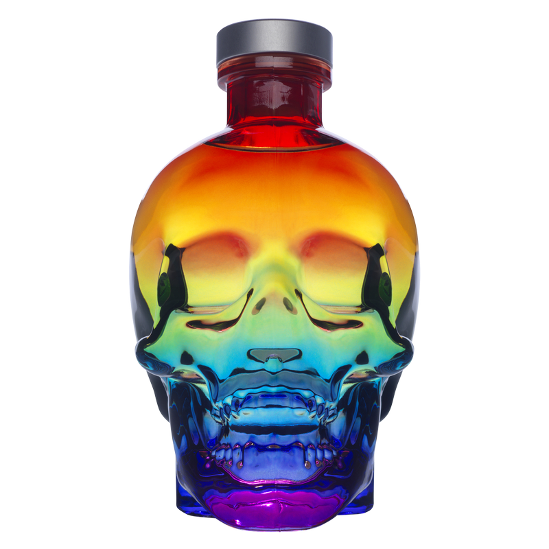 Crystal Head Vodka- Pride Bottle 750ml (80 proof)