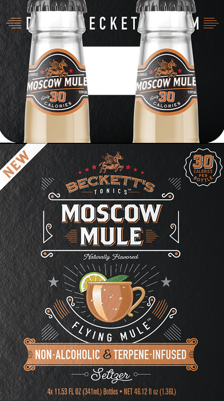 Beckett's Flying Mule Moscow Mule 4pk 11.5oz Bottles