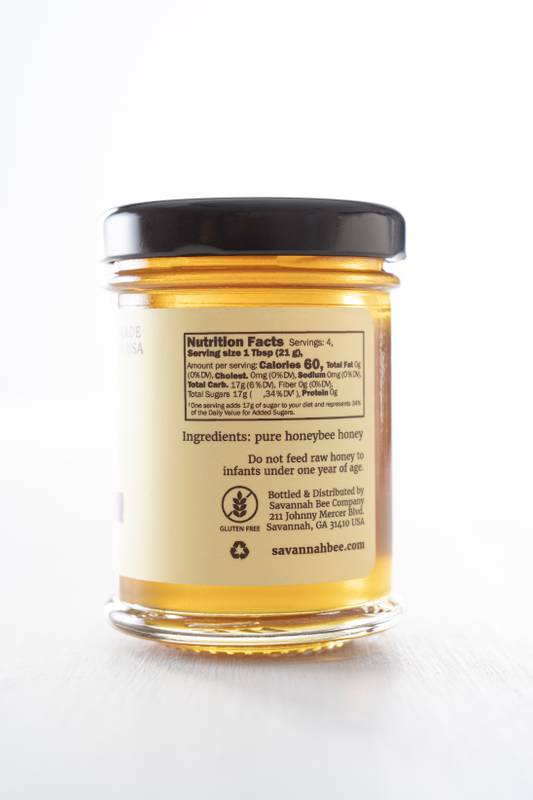 Savannah Bee Tupelo Honey, 3oz. 