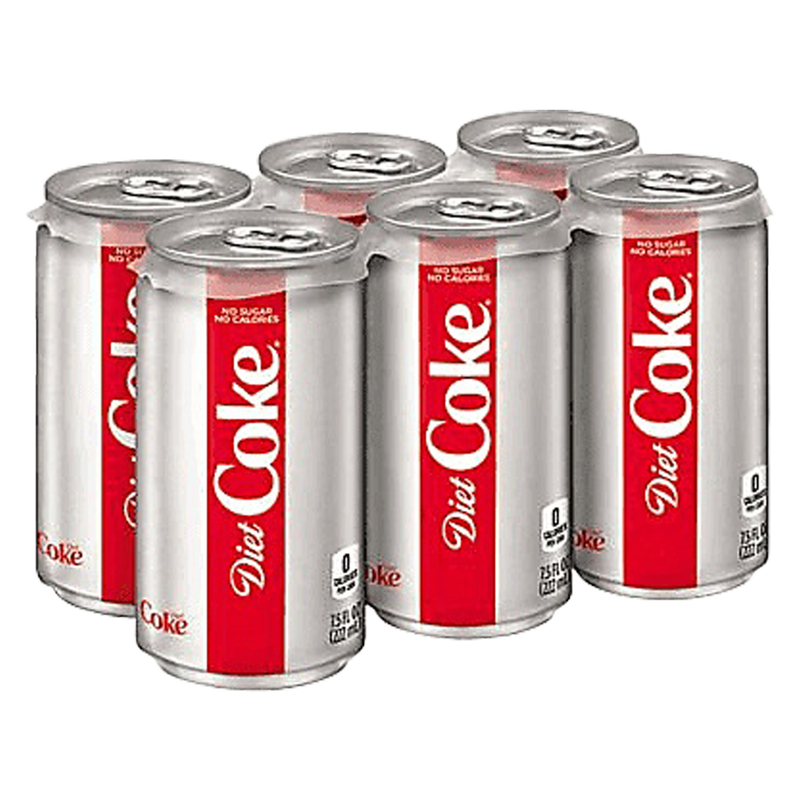Diet Coke 6pk 7.5oz