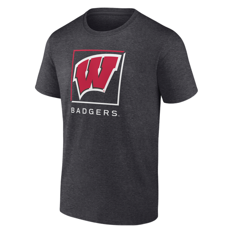 University of Wisconsin Fundamentals Cotton Halved Team Short Sleeve Tee-Size 2XL
