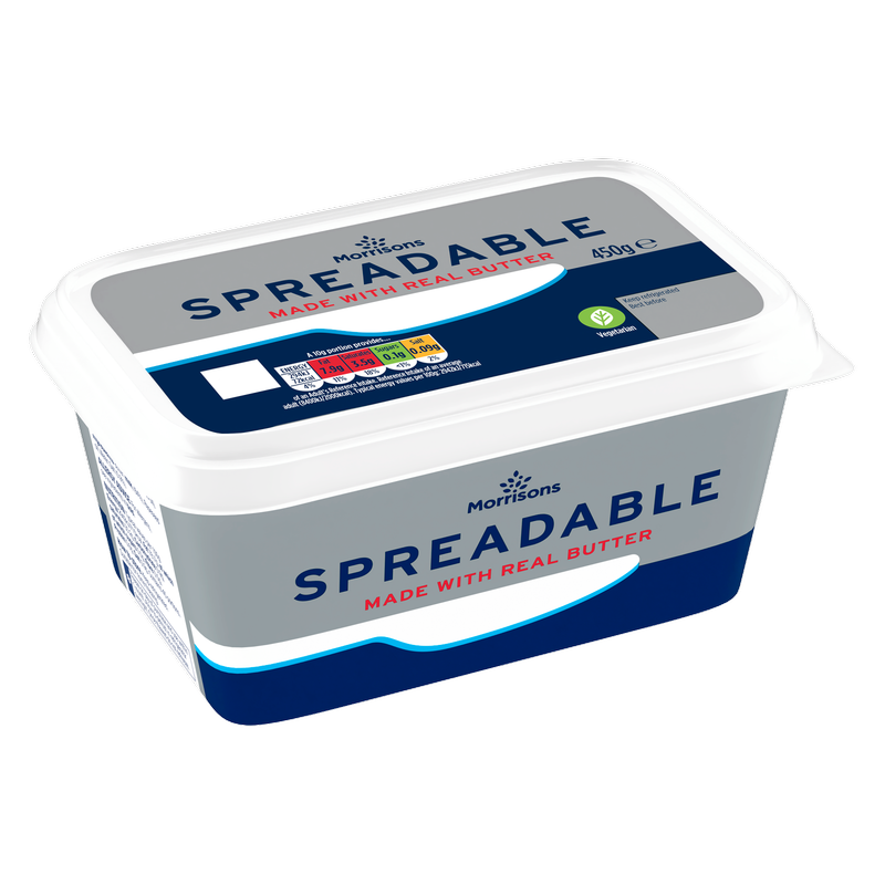 Morrisons Spreadable with Real Butter, 450g