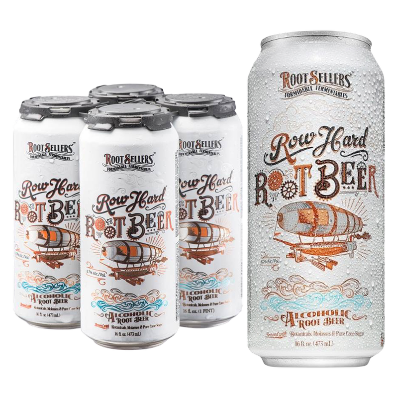 Row Hard Root Beer 4 Pack