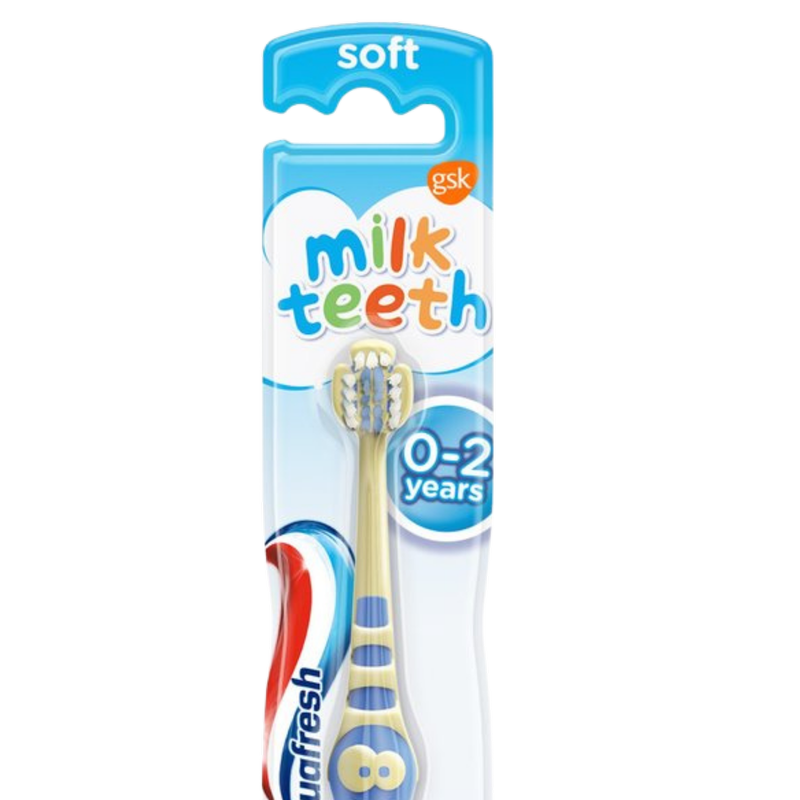Aquafresh Milkteeth Toothbrush 0-2 years, 1pcs