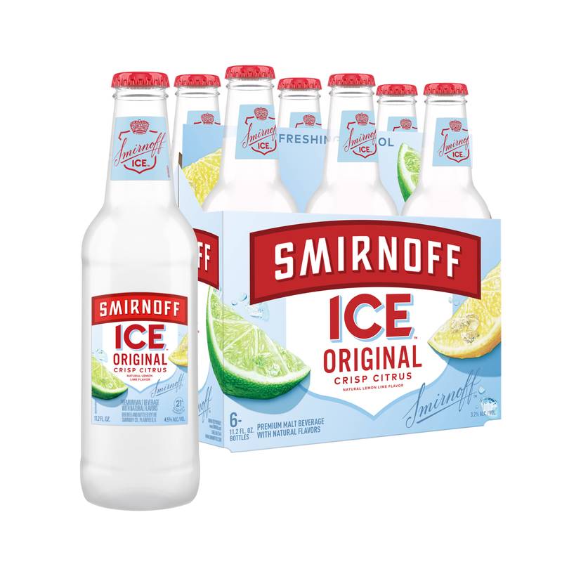 Smirnoff Ice Original 6pk 11.2oz Btl 4.5% ABV