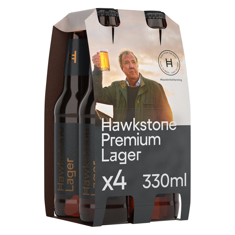 Hawkstone Premium Lager, 4 x 330ml
