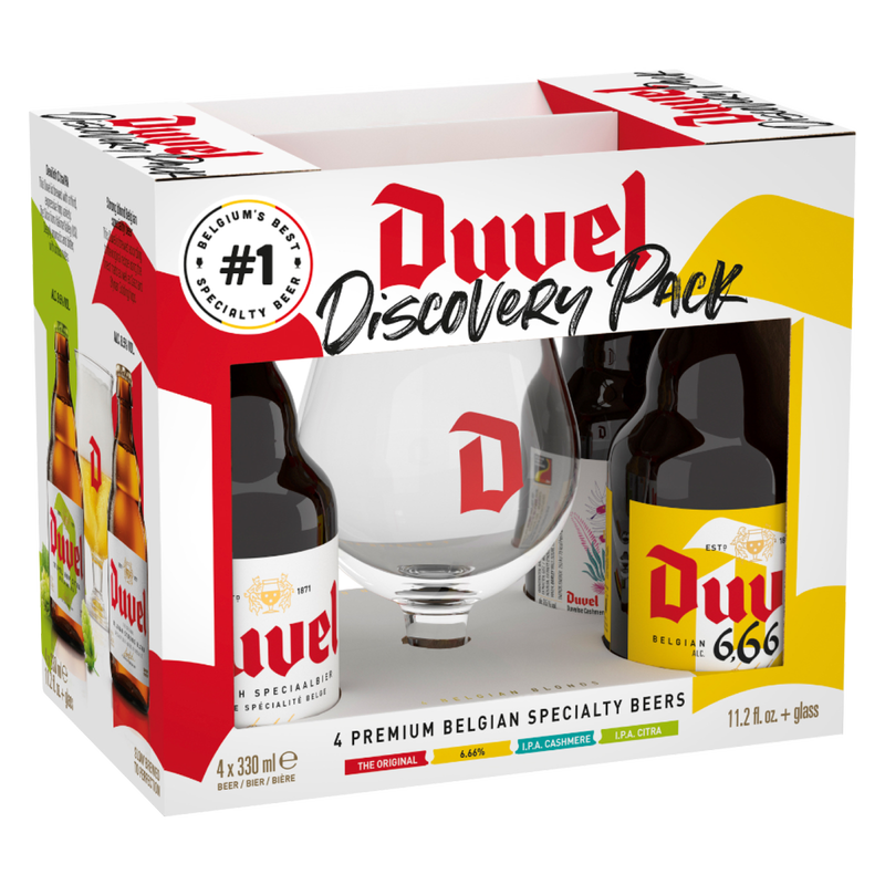 Duvel Belgian Ale Gift Pack 4pk 11.2oz Btl