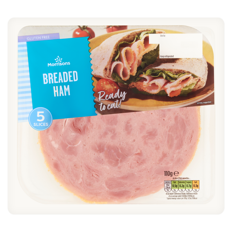 Morrisons Breaded Ham, 110g