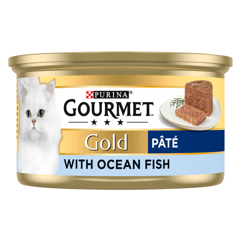 Gourmet Gold Pate Ocean Fish, 85g