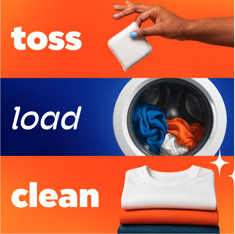 Tide Evo Detergente en tabletas para ropa, aroma original, 22 unidades