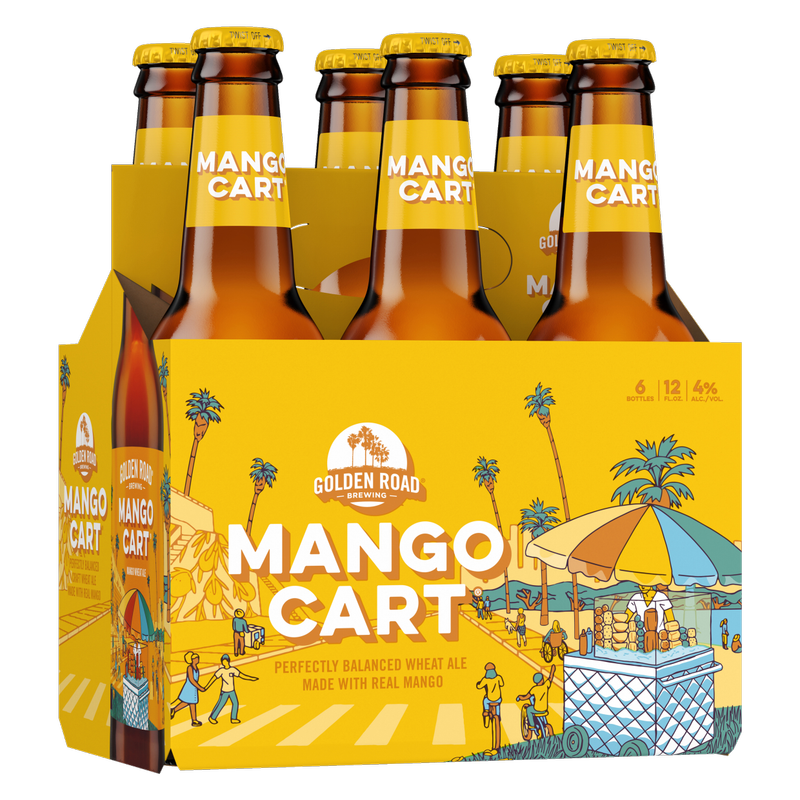 Golden Road Mango Cart 6pk 12oz Bottle 4% ABV