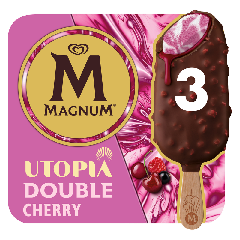Magnum Utopia Double Cherry, 3 x 85ml