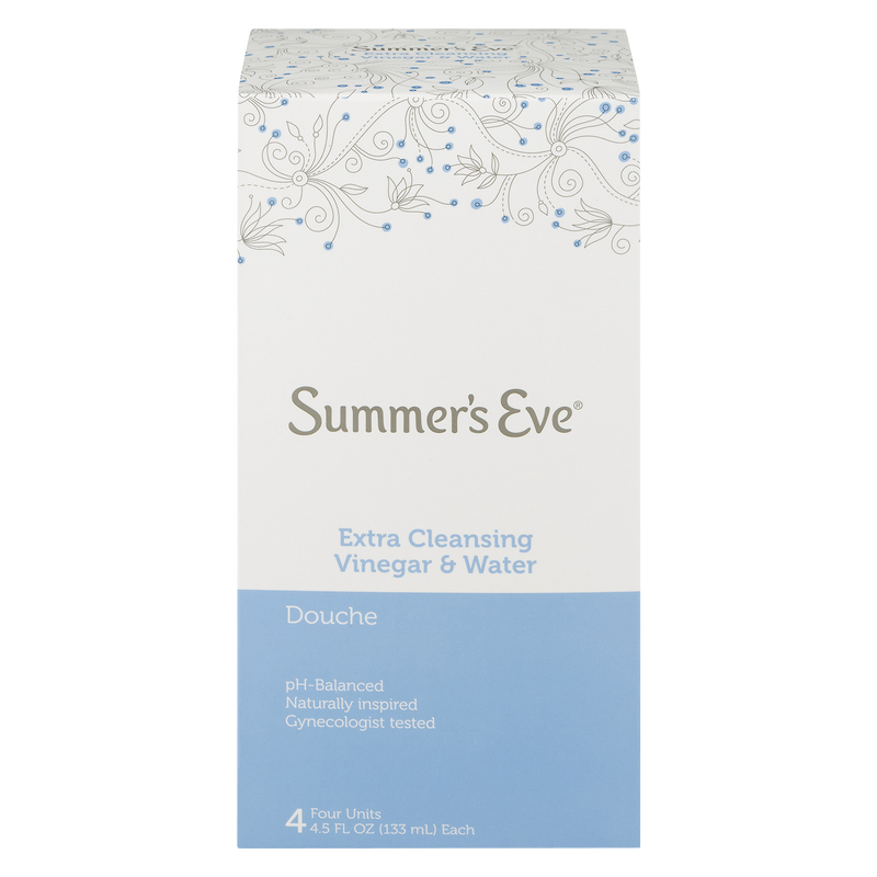 Summer's Eve Extra Cleansing with Vinegar & Water Douche 18oz