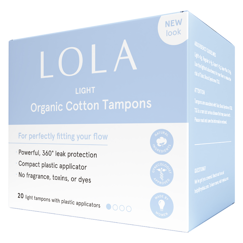 LOLA Light Compact Tampons 20ct