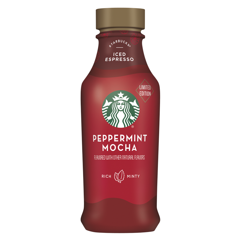 Starbucks Peppermint Mocha Iced Espresso 14oz