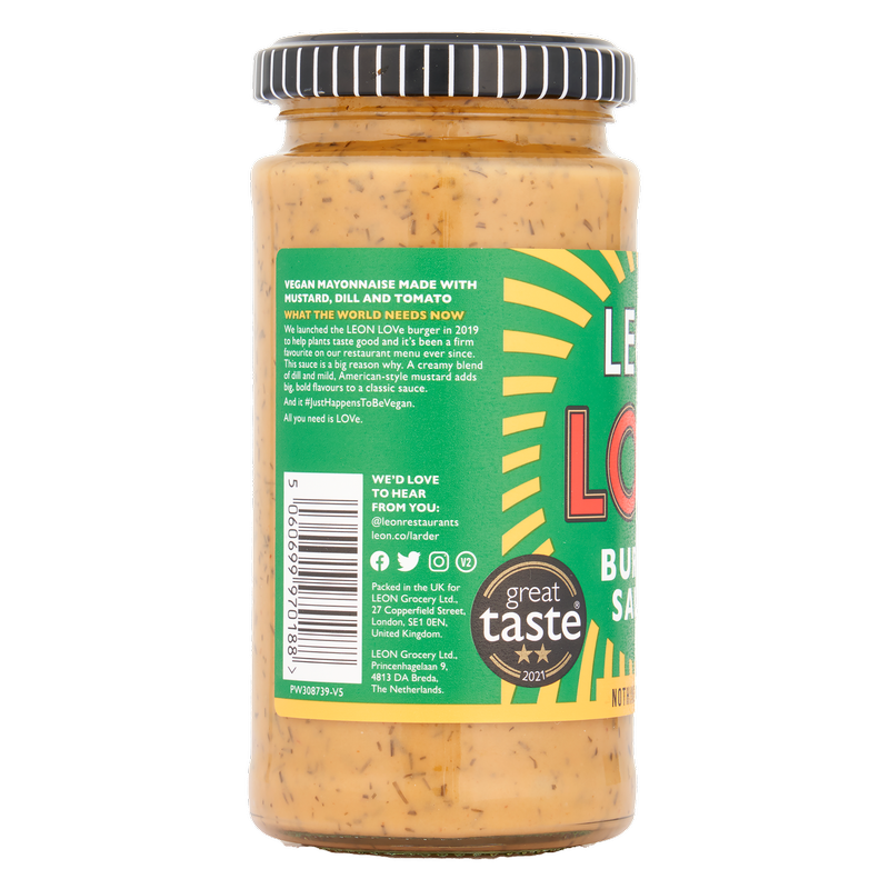 Leon Love Burger Sauce, 240ml