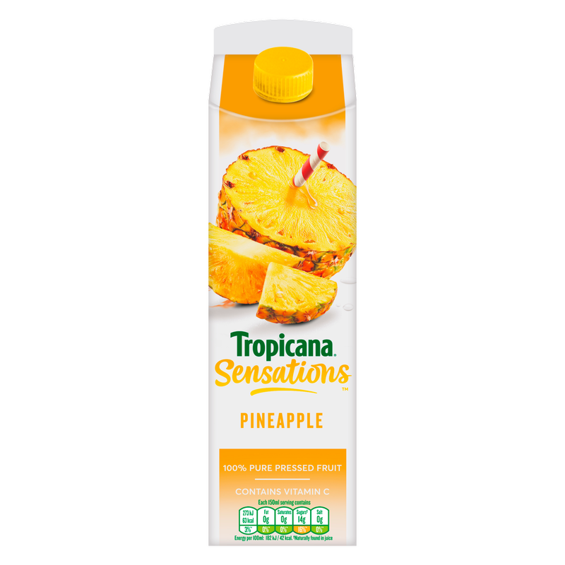 Tropicana Pineapple Juice, 850ml