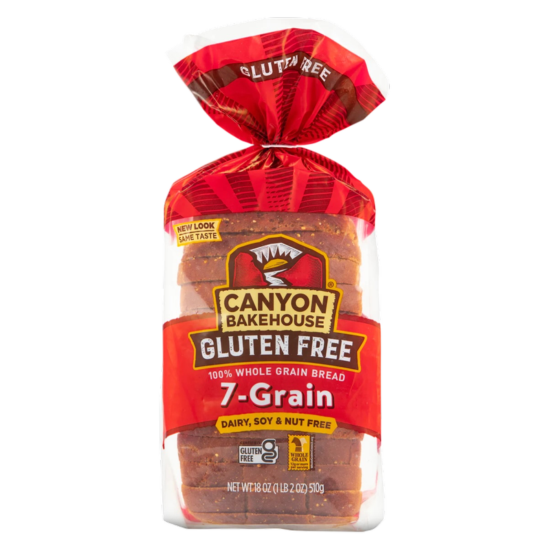 Canyon Bakehouse Frozen Gluten Free 7 Grain Bread - 18oz