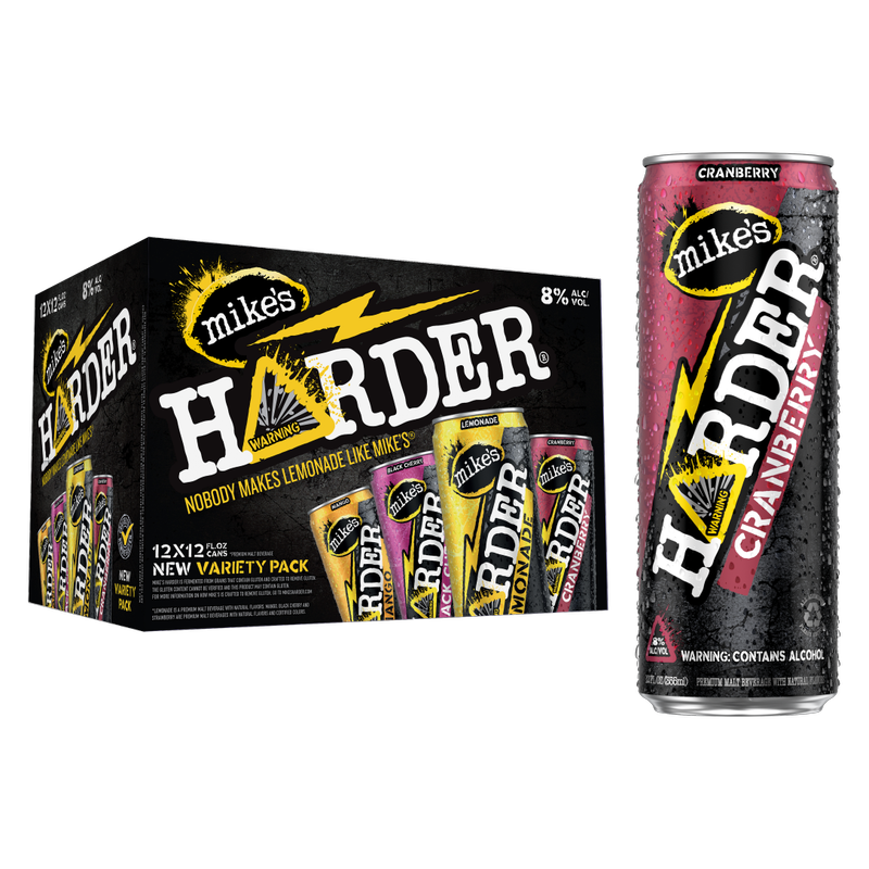 Mike's Harder Variety 12pk 12oz Can 8.0% ABV
