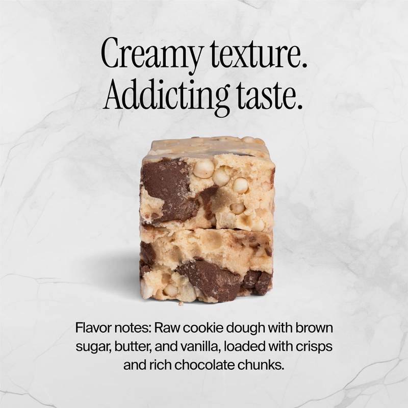 David Chocolate Chip Cookie Dough Protein Bar Case 12ct