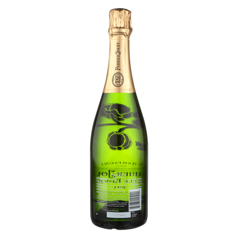 Perrier-Jouet Champagne Gift w/ Two Flutes 750ml