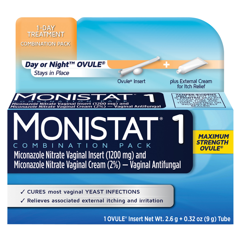 Monistat 1-Day Cure & Itch Yeast Infection Treatment
