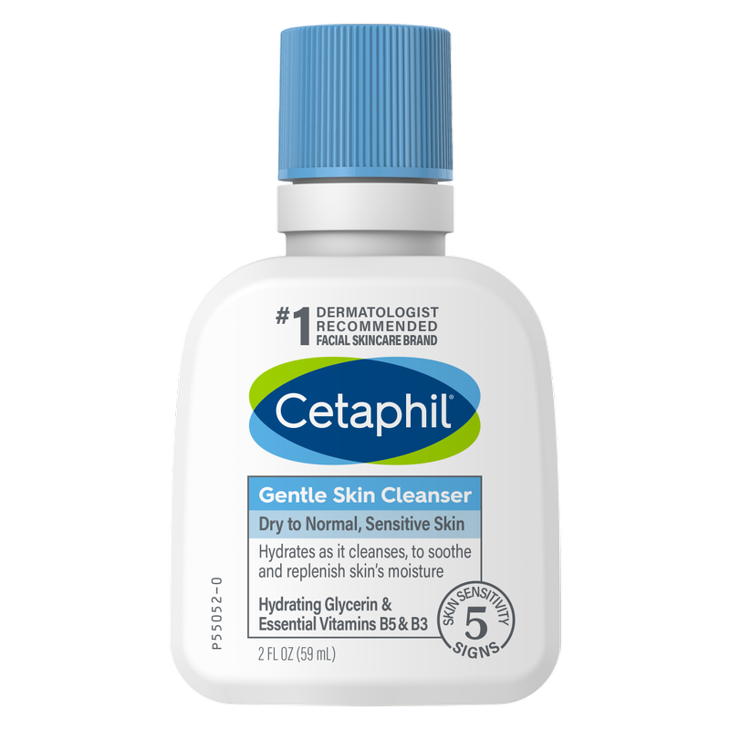 Cetaphil Gentle Skin Cleanser Hydrating Face Wash Travel Size