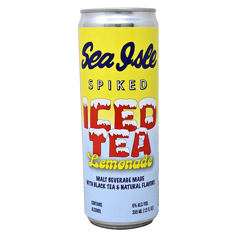 Sea Isle Spiked Ice Tea Lemonade 6pk 12oz Cans 6.0% ABV