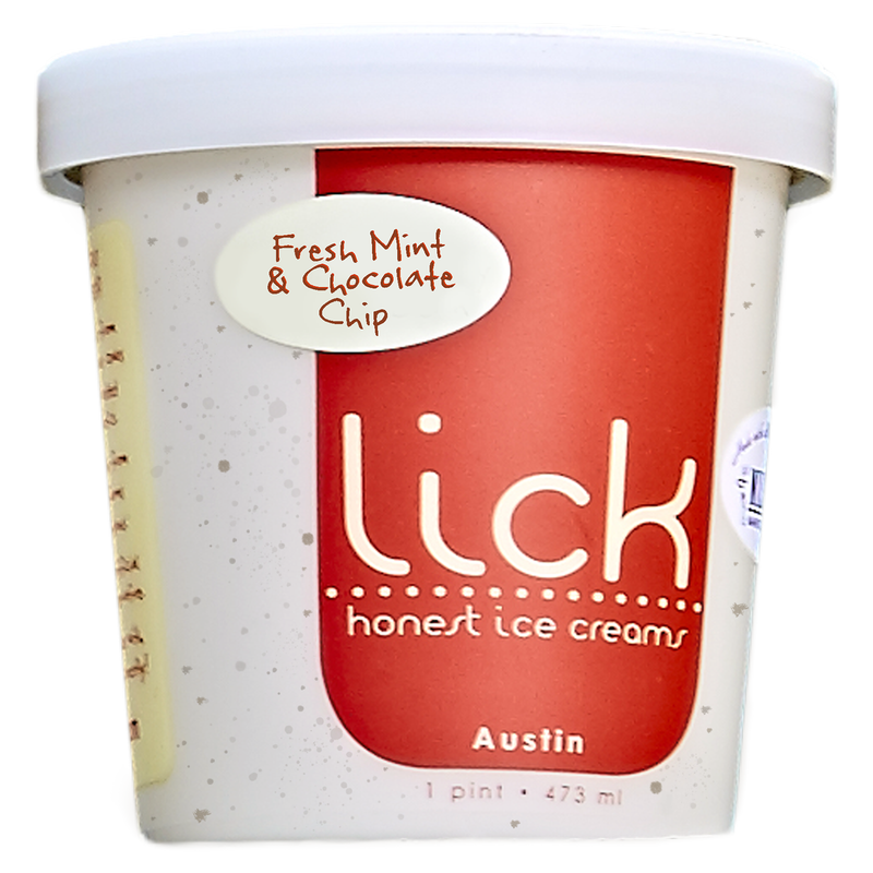 Lick Honest Ice Creams Fresh Mint & Chocolate Chip Pint