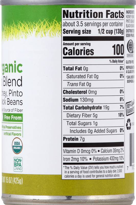 Wild Harvest Organic Tri Chili Beans 15oz 