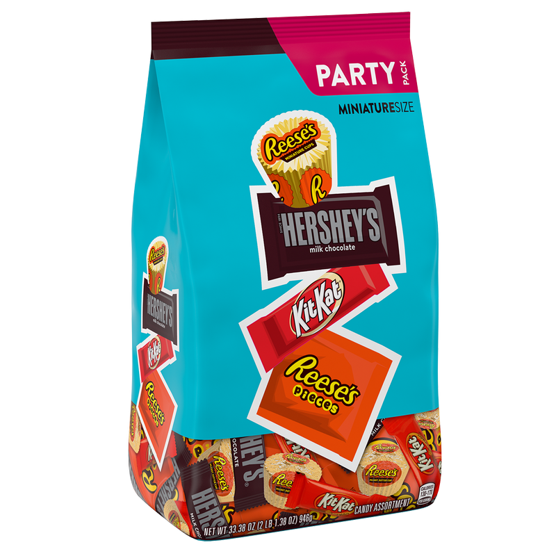 Hershey's Assorted Chocolate Miniatures Party Pack 93ct