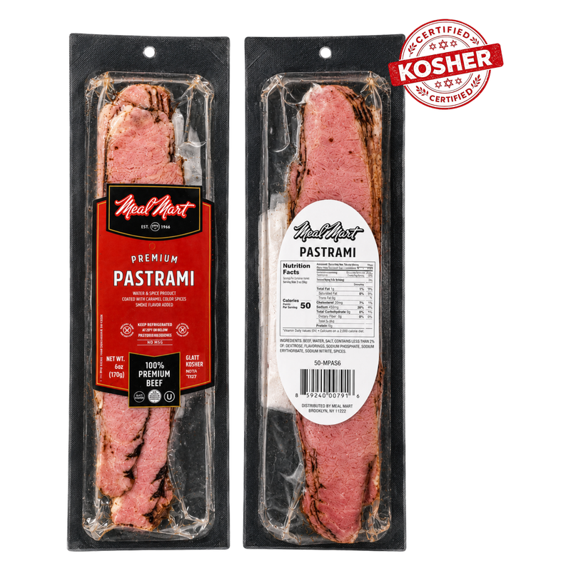 Meal Mart Kosher Pastrami - 6oz