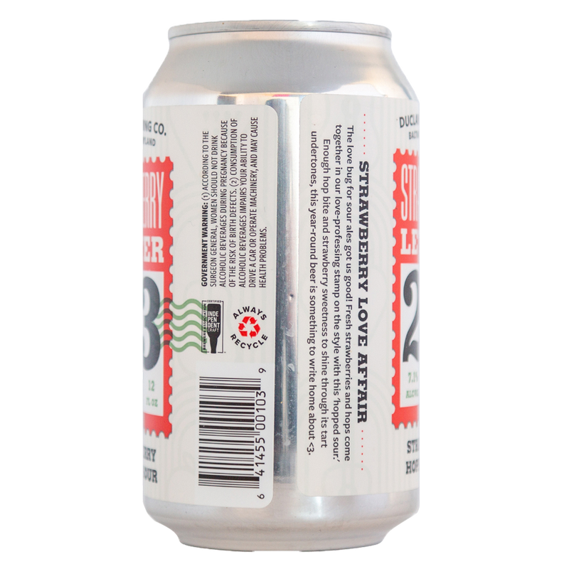 DuClaw Brewing Co. Strawberry Letter 23 Hoppy Sour 6pk 12oz Can 7.1% ABV