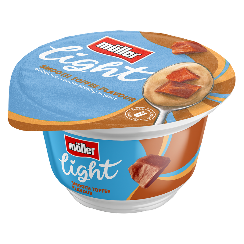 Muller Light Smooth Toffee Yogurt, 160g