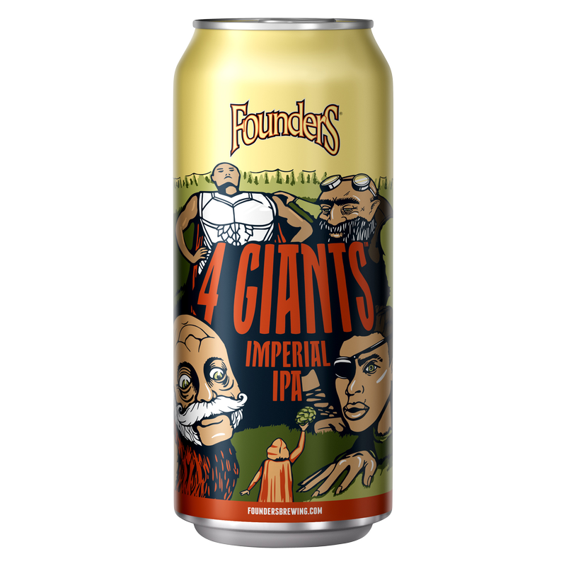 Founders 4 Giants Imperial IPA 4pk 16oz Cans