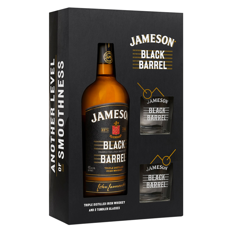 Jameson Irish Black Barrel Gift 750ml