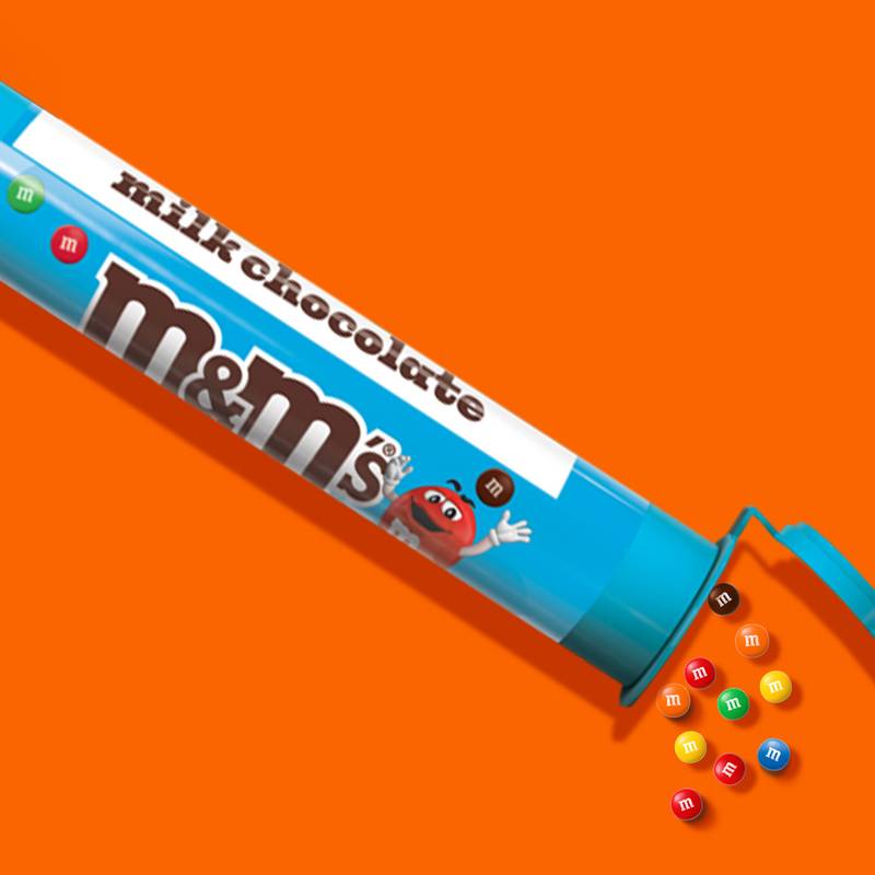 M&M's Minis Milk Chocolate Candies Mega Tube 1.77oz