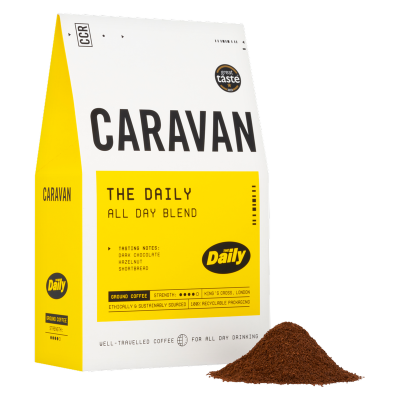 Caravan Coffee Daily Blend Ground Coffee, 200g