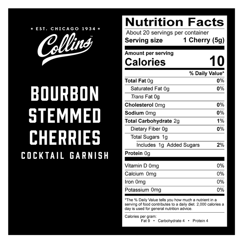 Collins Bourbon Cherries