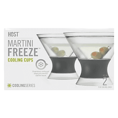 Host Martini Freeze Cups 2pk