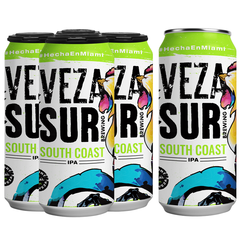 Veza Sur Brewing South Coast IPA 4pk 16oz Can 7.5% ABV