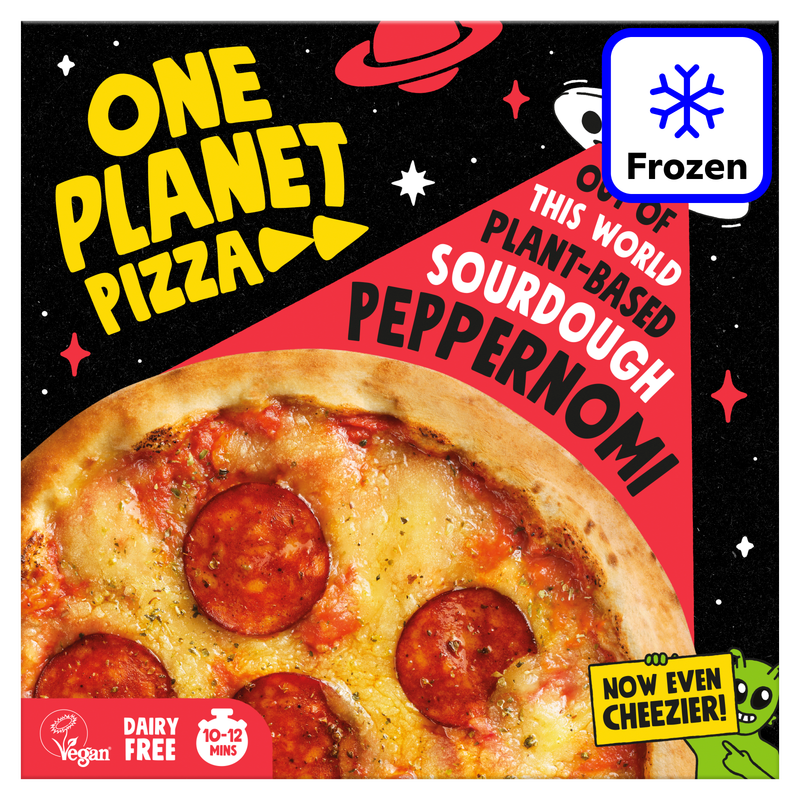 One Planet Pizza Sourdough Peppernomi Pizza, 310g