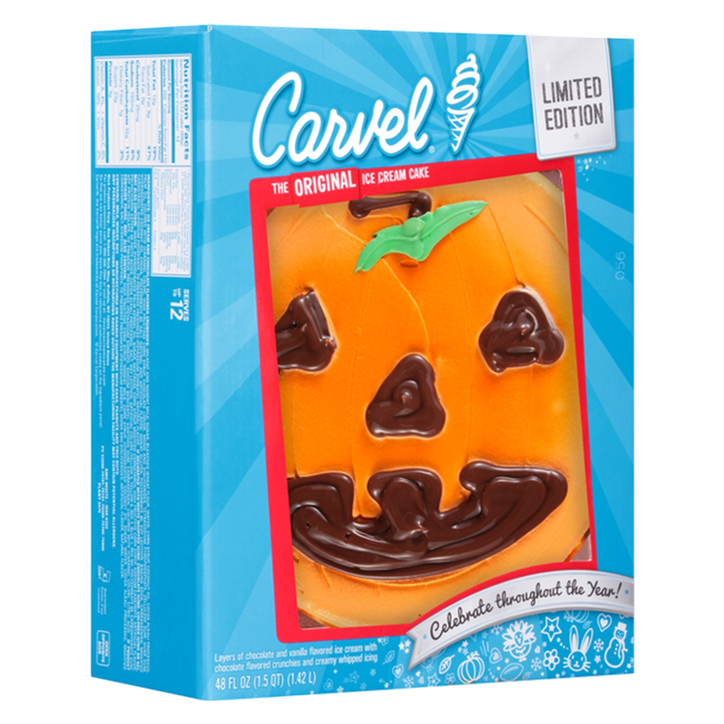 Carvel Holiday Pumpkin Cake