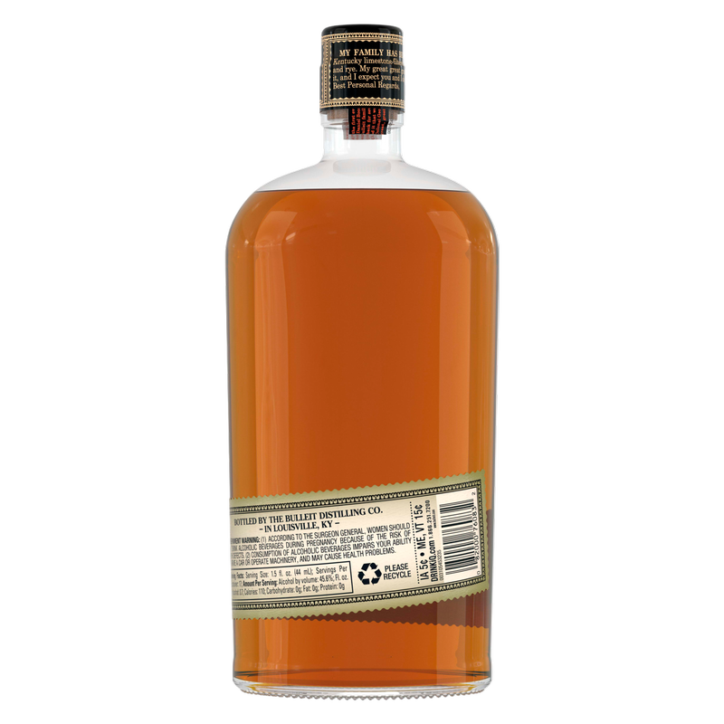 Bulleit 10 Yr Bourbon 750 Ml