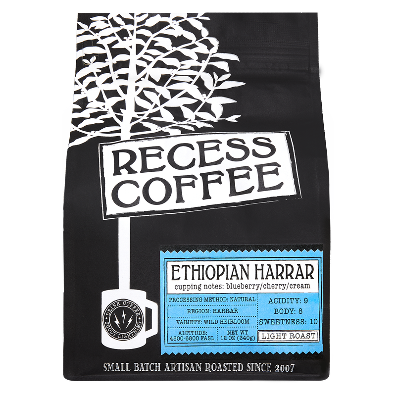 Recess Coffee Ethiopian Harrar 12oz