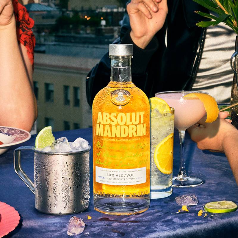 Absolut Mandrin Vodka 1L (80 proof)