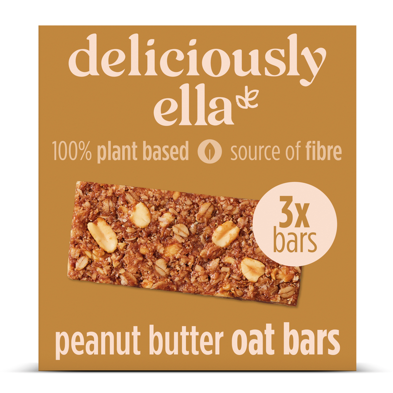 Deliciously Ella Peanut Butter Oatbar, 3 x 50g