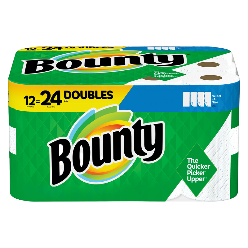 Bounty Select-A-Size Paper Towels Doubles 12pk